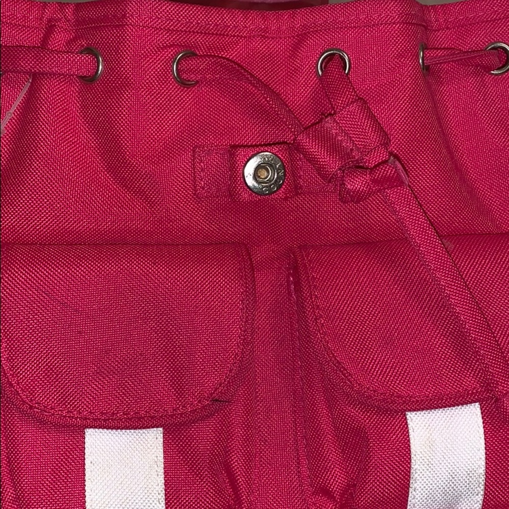 Pink mini backpack (bag) - Picture 3 of 4